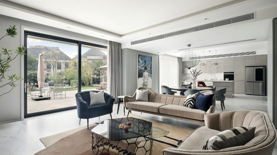 【长沙】轻奢风室内设计方案软装提案丨